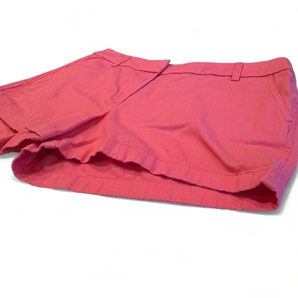 J.Crew Pink Cotton Chino Shorts Size 14 Preppy Summer - Picture 3 of 8